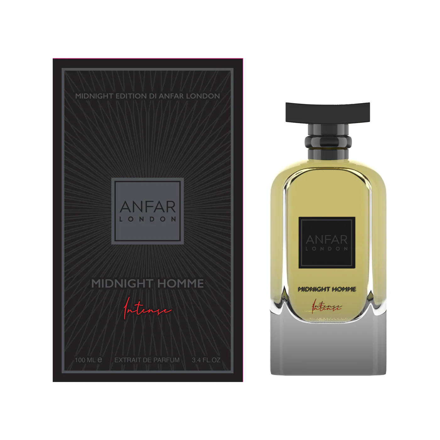 Midnight Homme Intense Extrait de Parfum ANFAR LONDON 100ml - Imagen 3